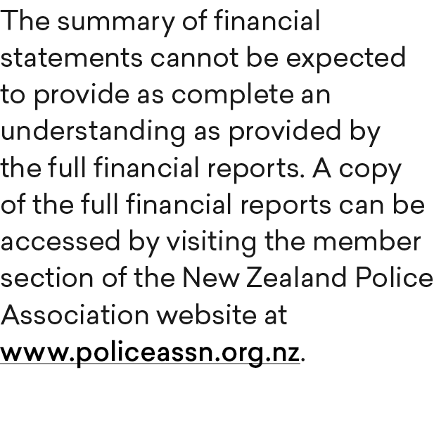 The summary of financial statements cannot be expected to provide as complete an understanding as provided by the ful...