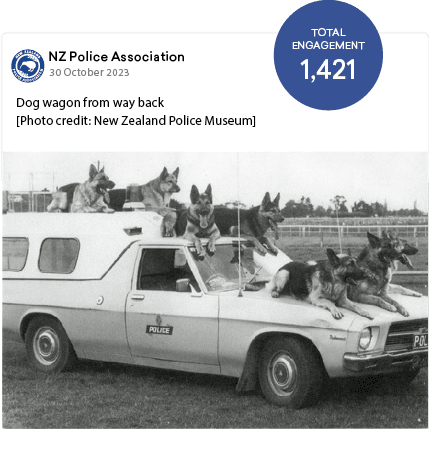 Dog wagon from way back [Photo credit: New Zealand Police Museum], NZ Police Association,30 October 202