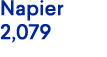 Napier 2,079