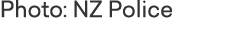 Photo: NZ Police
